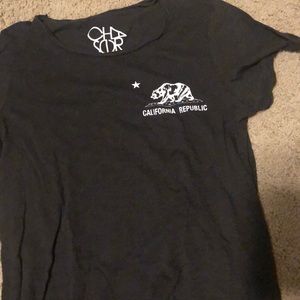 Black California republic shirt